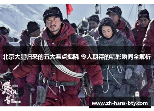 北京大腿归来的五大看点揭晓 令人期待的精彩瞬间全解析